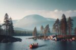 Миниатюра для сообщения с заголовком: Катание на лодках по озерным пейзажам Финляндии
