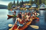 Thumbnail för inlägget med titeln: Tillbringa din fritid i Finland - Kanotpaddling i Saimaa