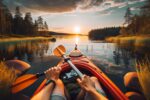 Thumbnail för inlägget med titeln: Tillbringa din fritid i Finland: en oförglömlig kanottur genom sjölandskapet